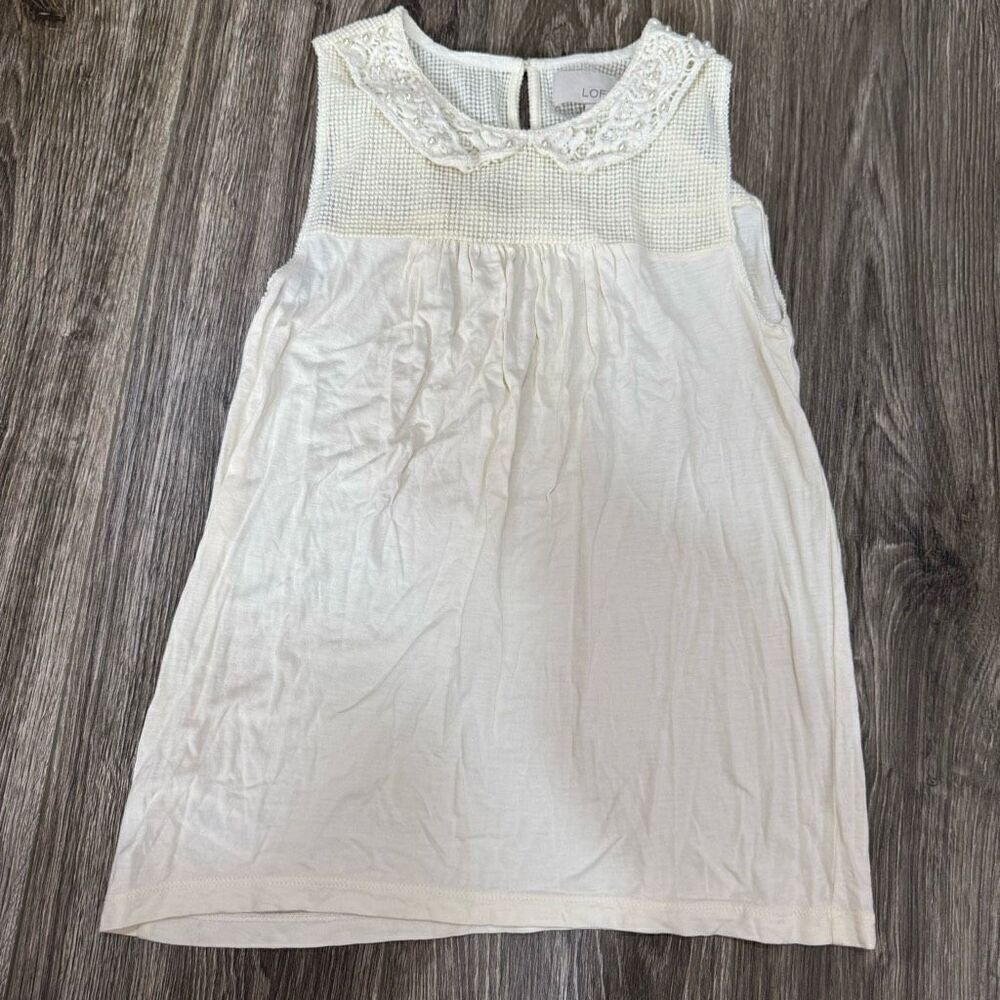 Loft Cream Tank Blouse